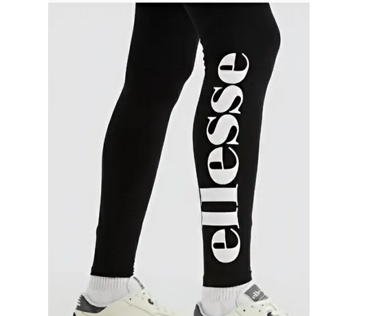 Ellesse Heritage Wordmark Leggings – Performance Black